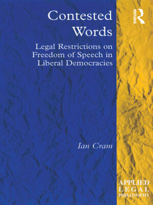 cover image of Contested Words